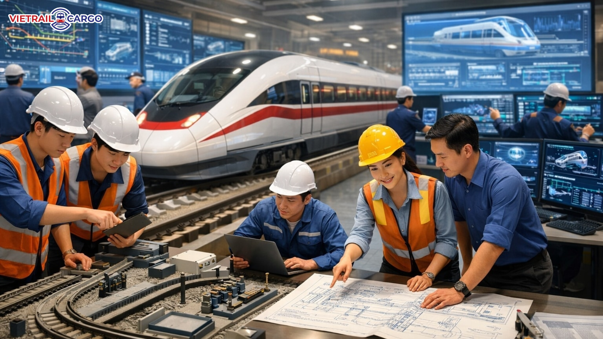 Đào Tạo Nhân Lực Đường Sắt Tốc Độ Cao