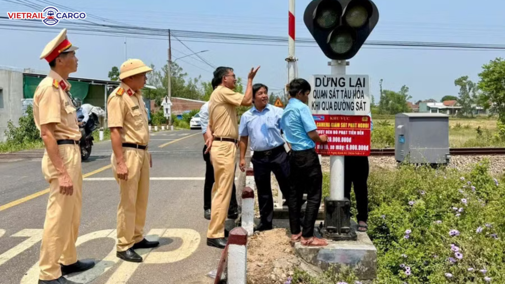 Điểm giao cắt đường bộ đường sắt: Tuyên truyền và siết chặt xử lý