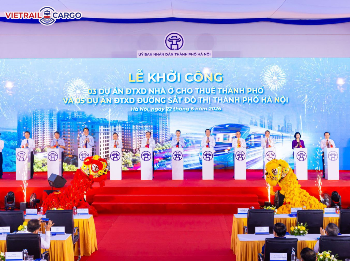 Hà Nội đã chính thức khởi công 5 tuyến đường sắt đô thị tiếp theo do Ban Quản lý đường sắt đô thị Hà Nội làm Chủ đầu tư, liên danh Vinhomes - VinSpeed làm tổng thầu EPC, dự kiến hoàn thành vào năm 2030