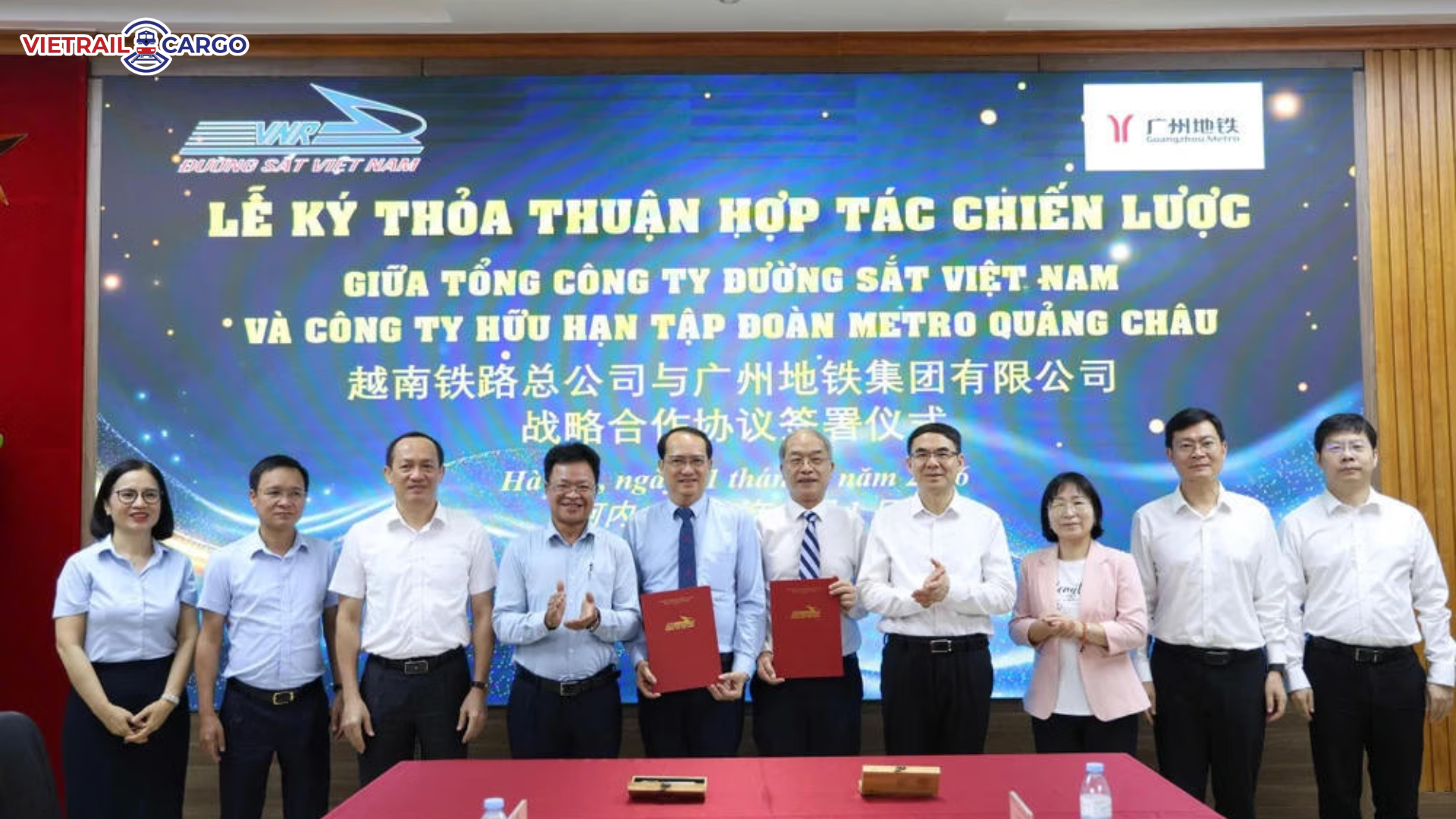 VNR bắt tay Metro Quảng Châu thúc đẩy điện khí hóa