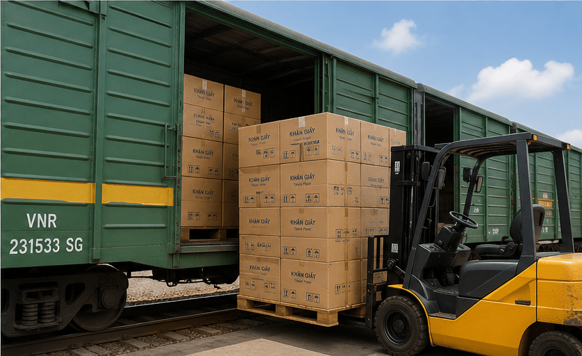 VietRail Cargo hỗ trợ vận chuyển hàng hóa Bình Dương – Hà Nội VietRail Cargo hỗ trợ vận chuyển hàng hóa Bình Dương – Hà Nội