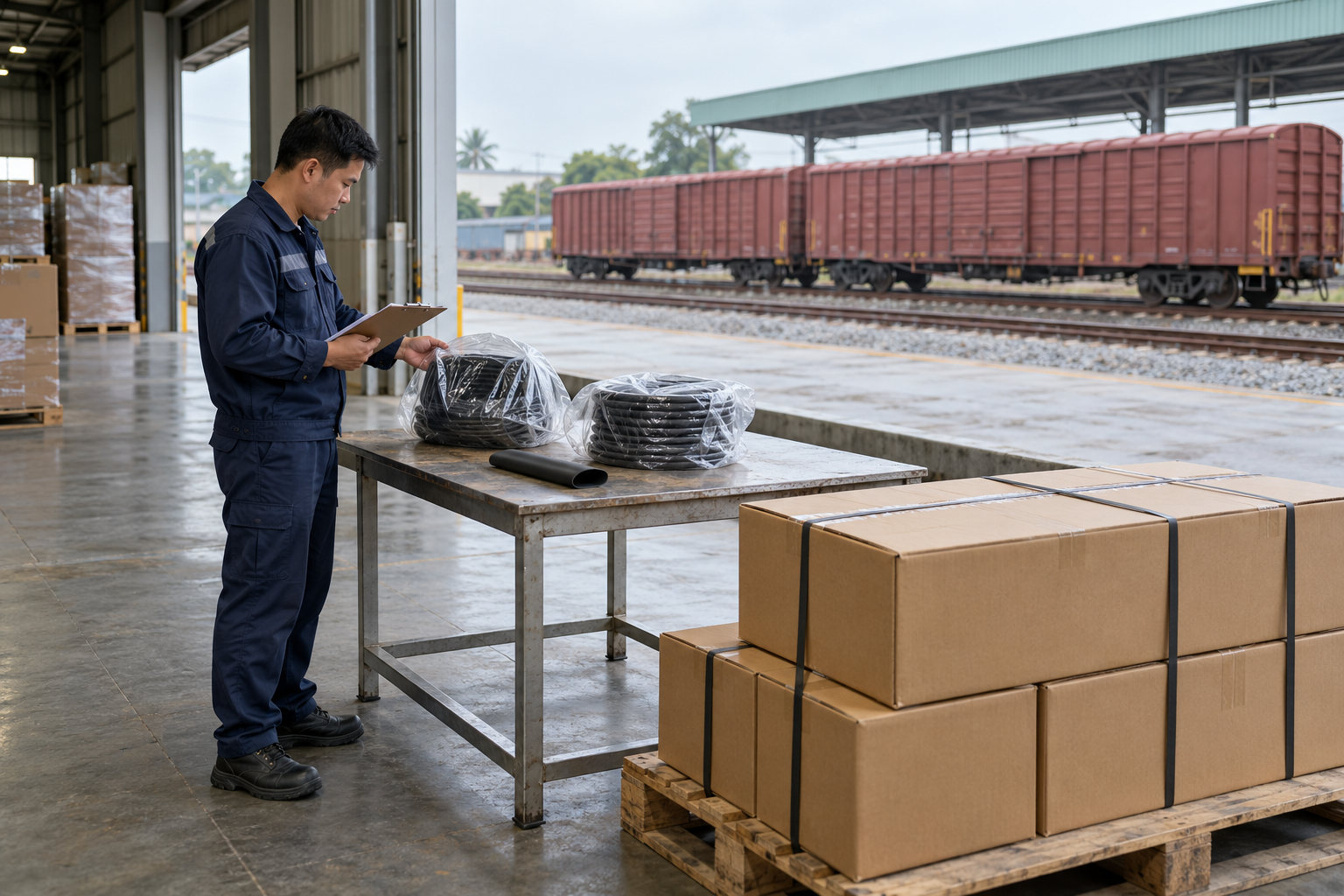 Kiểm đếm và bàn giao ống gen co nhiệt