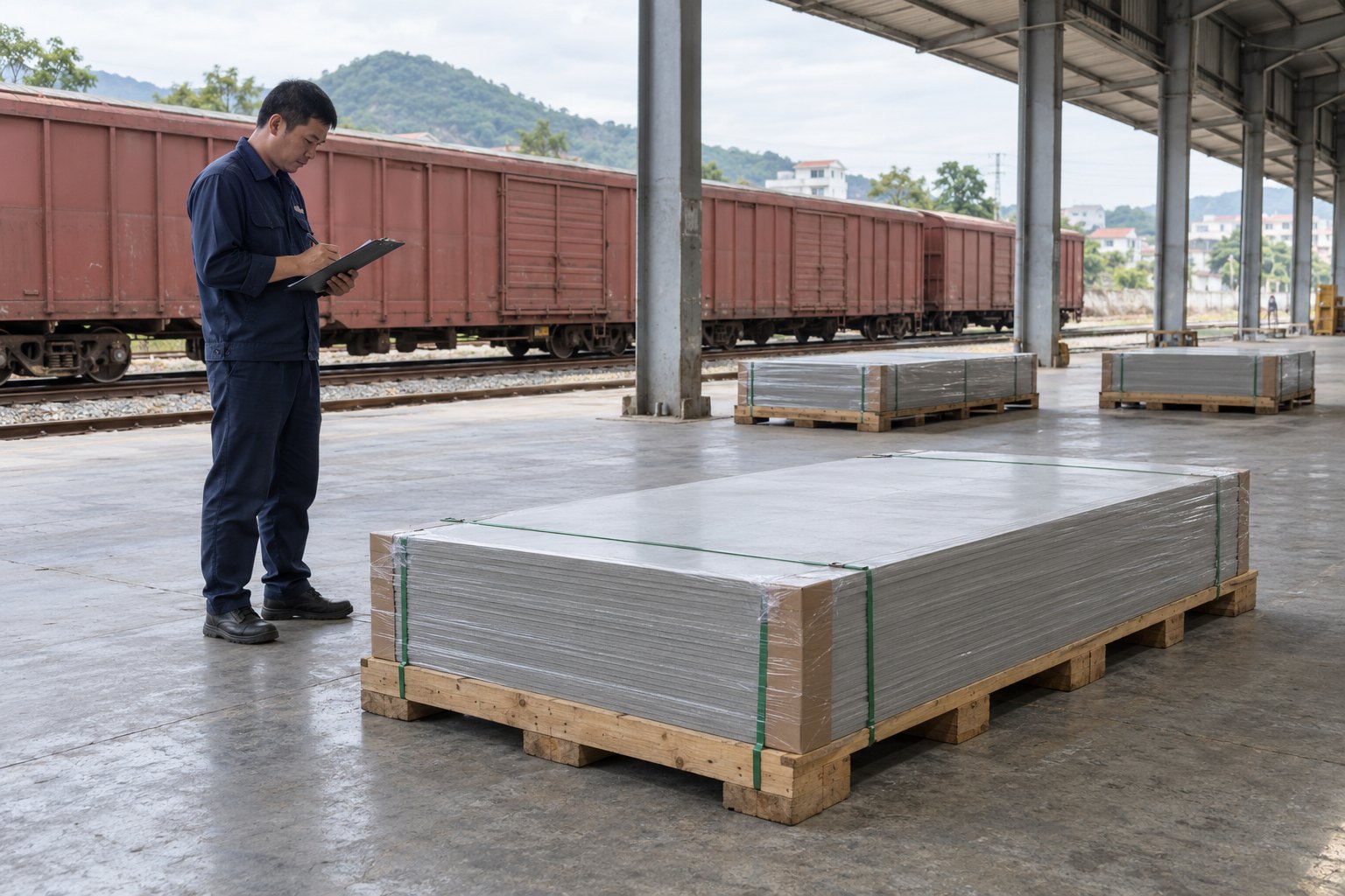 Kiểm nhận tấm xi măng sợi khi giao tại Đà Nẵng Kiểm nhận tấm xi măng sợi khi giao tại Đà Nẵng