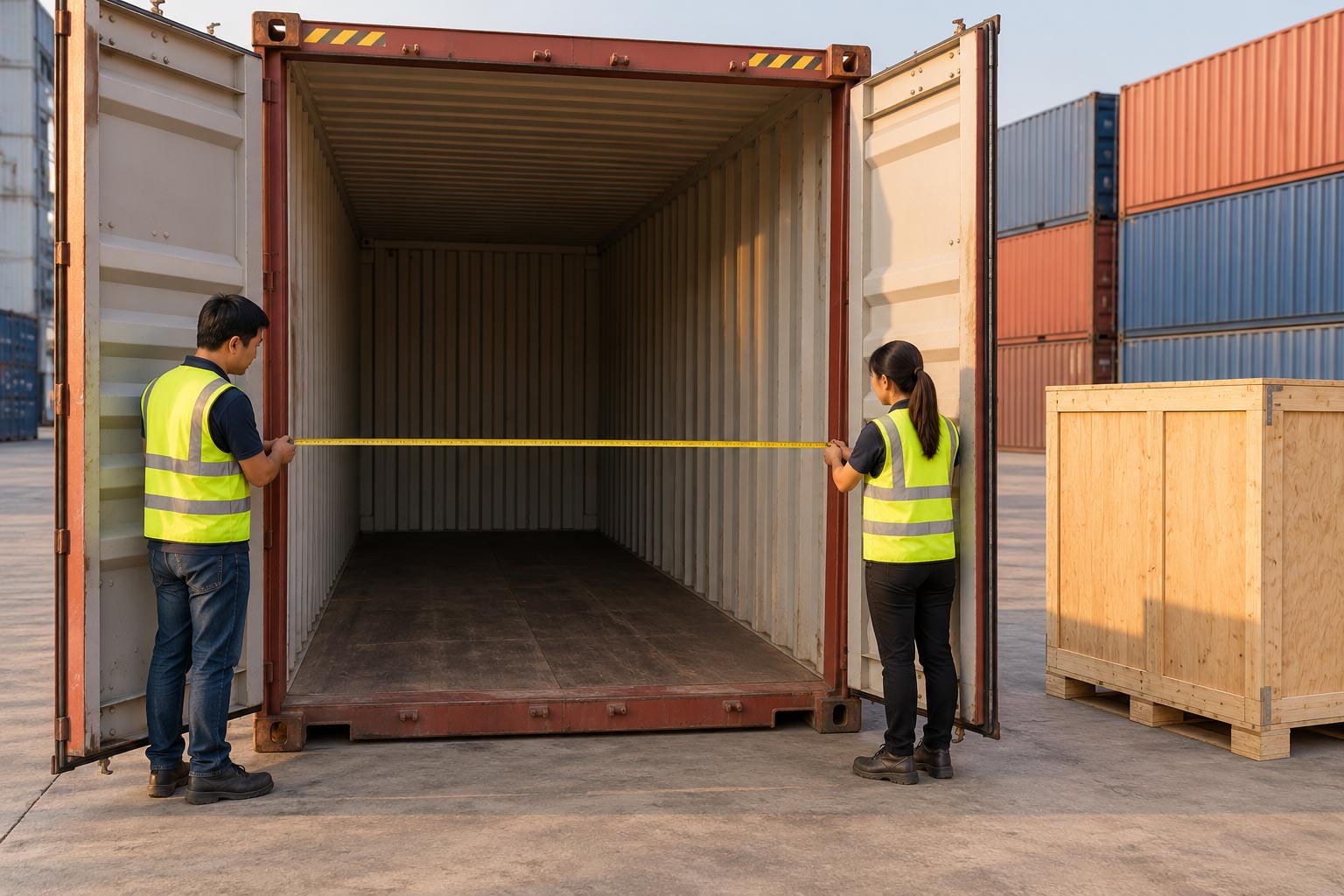 Vì sao hàng hóa lọt trong container nhưng không đưa qua được cửa? Vì sao hàng hóa lọt trong container nhưng không đưa qua được cửa?