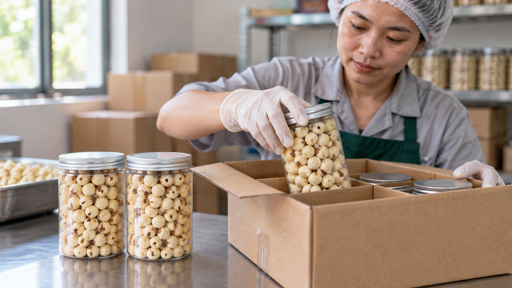 Vận chuyển hạt sen khô Đồng Tháp – Hà Nội bằng đường sắt an toàn