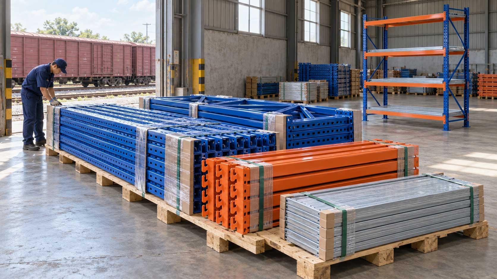Đặc điểm của kệ sắt khi vận chuyển đường dài Đặc điểm của kệ sắt khi vận chuyển đường dài