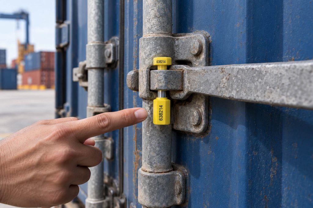 Vì sao cần kiểm tra số seal container khi vận chuyển đường sắt?