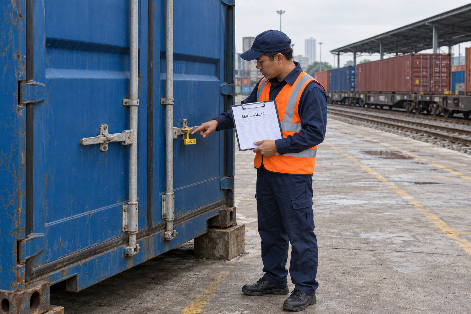 Vì sao cần kiểm tra số seal container?
