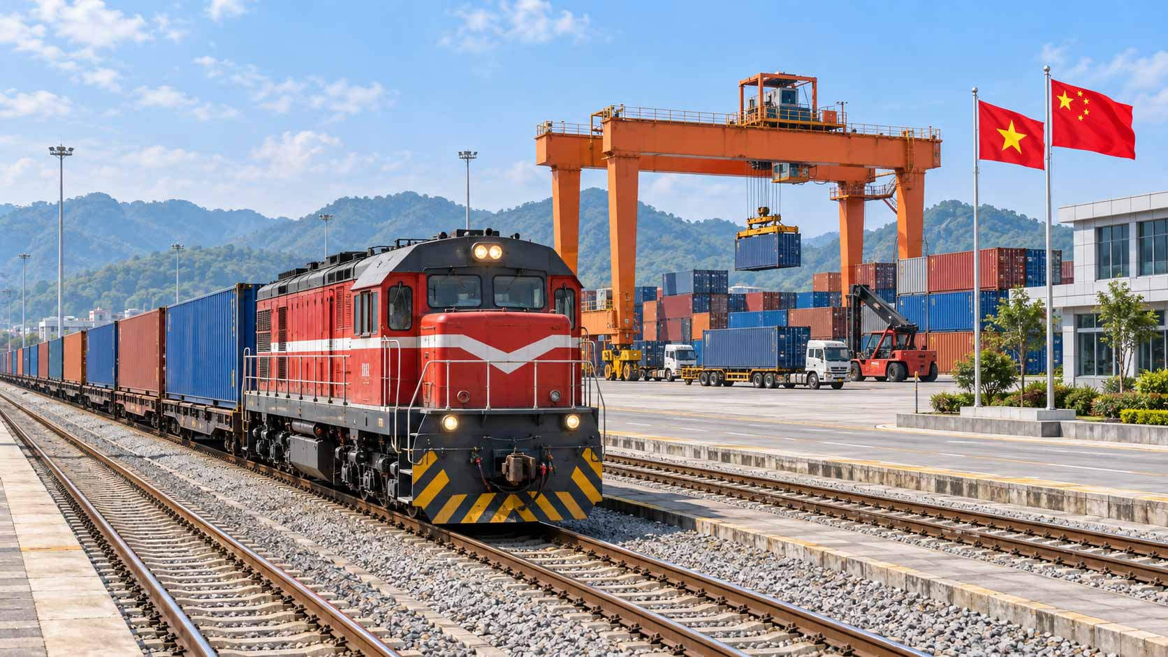 Đường sắt tiếp tục mở rộng vai trò trong chuỗi cung ứng Đường sắt tiếp tục mở rộng vai trò trong chuỗi cung ứng