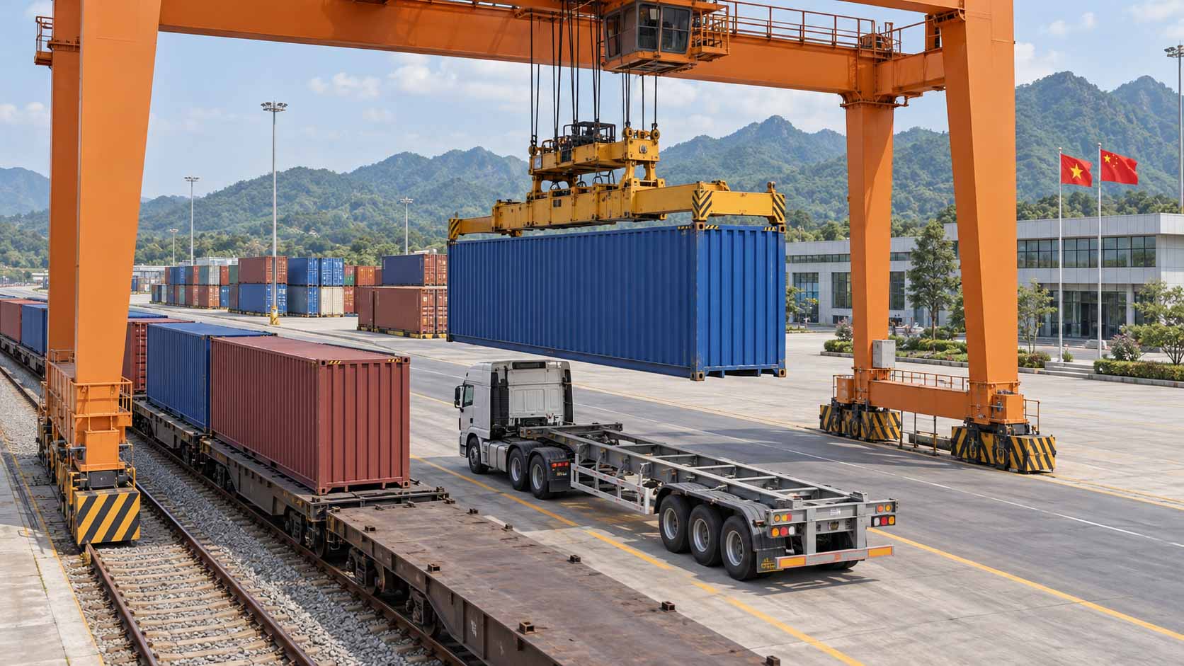 Ngành Đường sắt tăng cường kết nối logistics quốc tế Việt Nam – Trung Quốc Ngành Đường sắt tăng cường kết nối logistics quốc tế Việt Nam – Trung Quốc